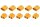 XT 60 3,5 mm Goldkontakte gelb - 5 Paar