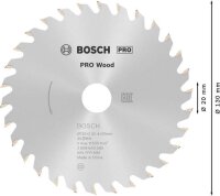 BOSCH PRO Wood Kreissägeblatt 130,0 mm, 30 Zähne, 1 St.