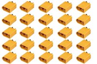 XT 60 Goldkontakt Stecker - 25 St.