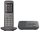 Gigaset CL660A Schnurloses Telefon mit Anrufbeantworter anthrazit schwarz