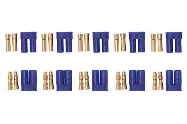 EC5 Hochstromkontakte blau - 5 Paar