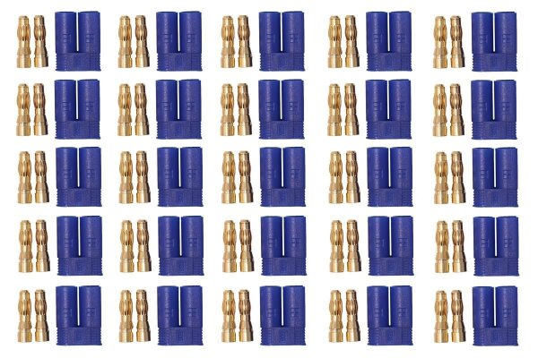 EC5 Hochstromkontakt Stecker blau - 25 St.