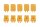 XT 30 Goldkontakte gelb - 5 Paar