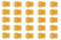 XT 30 Goldkontakt Stecker gelb - 25 St.