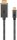 goobay USB 3.1 C-Stecker/HDMI-Stecker Kabel 2,0 m silber, schwarz, 1 St.