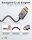 goobay USB 3.1 C-Stecker/HDMI-Stecker Kabel 2,0 m silber, schwarz, 1 St.
