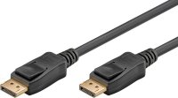 goobay DisplayPort 2.1 Kabel 1,0 m schwarz, 1 St.