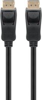 goobay DisplayPort 2.1 Kabel 1,0 m schwarz, 1 St.