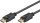 goobay DisplayPort 1.4 Kabel 1,0 m schwarz, 1 St.