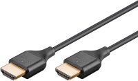 goobay HDMI 2.0 HDMI-Kabel 5,0 m schwarz, 1 St.