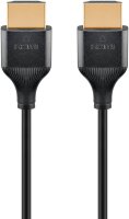 goobay HDMI 2.0 HDMI-Kabel 5,0 m schwarz, 1 St.