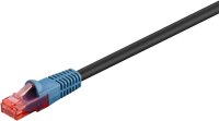 goobay RJ-45 Netzwerkkabel 30,0 m schwarz bis zu 1,0...