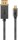 goobay USB-C 3.1/DisplayPort Kabel 2,0 m silber, schwarz, 1 St.