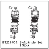 Stoßdämpfer Set (2 Stück) - BEAST BX / TX