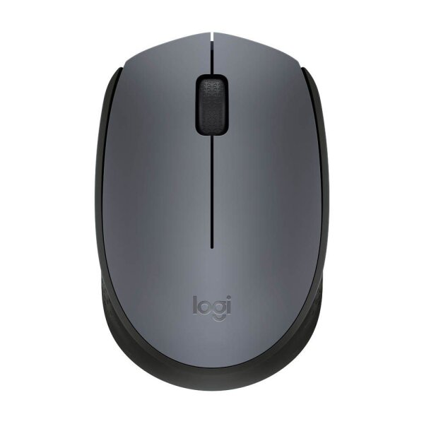 Logitech M170 Maus kabellos grau, schwarz