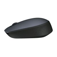 Logitech M170 Maus kabellos grau, schwarz