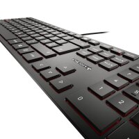 CHERRY KC 6000 SLIM Tastatur kabelgebunden schwarz