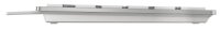 CHERRY KC 6000 SLIM Tastatur kabelgebunden silber
