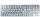 CHERRY KC 6000 SLIM Tastatur kabelgebunden silber