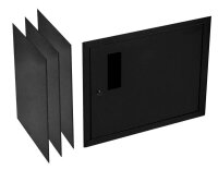 LUXOR Unterschrank schwarz