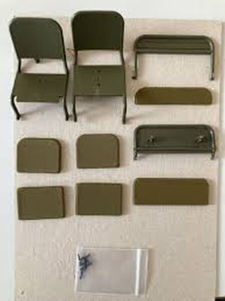 Willys MB Scaler 1:12 - Sitzmontage