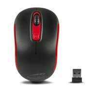 speedlink CEPTICA Maus kabellos schwarz, rot