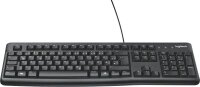 Logitech K120 Tastatur kabelgebunden schwarz