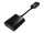 HP HDMI/VGA Adapter 0,1 m schwarz, 1 St.