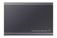 SAMSUNG Portable T7 1 TB externe SSD-Festplatte grau