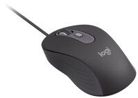 Logitech Signature Wired M520 Maus kabelgebunden schwarz