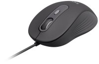 Logitech Signature Wired M520 Maus kabelgebunden schwarz