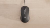 Logitech Signature Wired M520 Maus kabelgebunden schwarz