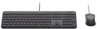 Logitech Signature Slim Wired Combo MK620 Tastatur-Maus-Set kabelgebunden schwarz
