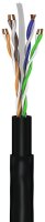 goobay RJ-45 Netzwerkkabel Outdoor 20,0 m schwarz bis zu 1,00 Gbit/Sek. bis zu 250 MHz, 1 St.
