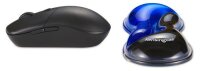Kensington Handballenauflage Slim Duo Gel für Maus blau