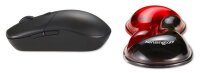 Kensington Handballenauflage Slim Duo Gel für Maus rot