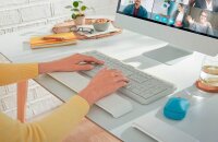 LEITZ Tastatur-Handballenauflage Ergo Cosy grau