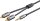 goobay 3,5 mm Klinke/Cinch Kabel 2,0 m silber, schwarz, 1 St.