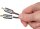 goobay 3,5 mm Klinke/Cinch Kabel 2,0 m silber, schwarz, 1 St.