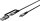 goobay USB 2.0 C/USB 2.0 C, 2.0 A USB-Kabel 3,0 m grau, schwarz, 1 St.
