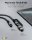 goobay USB 2.0 C/USB 2.0 C, 2.0 A USB-Kabel 3,0 m grau, schwarz, 1 St.