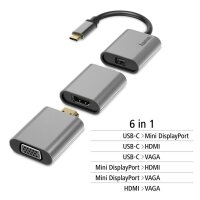 hama 6in1  USB C Multiport Adapter
