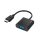 hama 00200343  HDMI/3,5 mm Klinke, VGA Adapter