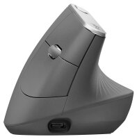 Logitech MX Vertical Maus ergonomisch kabellos schwarz, grau