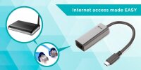 i-tec® C31METALGLAN  USB A/RJ-45 LAN-Adapter