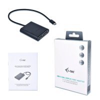 i-tec® C31DUAL4KDP  USB C/DisplayPort Adapter