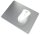 hama Mousepad Aluminium silber