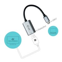 i-tec® Metal  USB C/DisplayPort Adapter