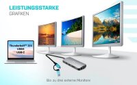 i-tec® Dockingstation USB 3.0 USB-C/Thunderbolt 3x Display Metal Nano