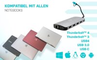 i-tec® Dockingstation USB 3.0 USB-C/Thunderbolt 3x Display Metal Nano